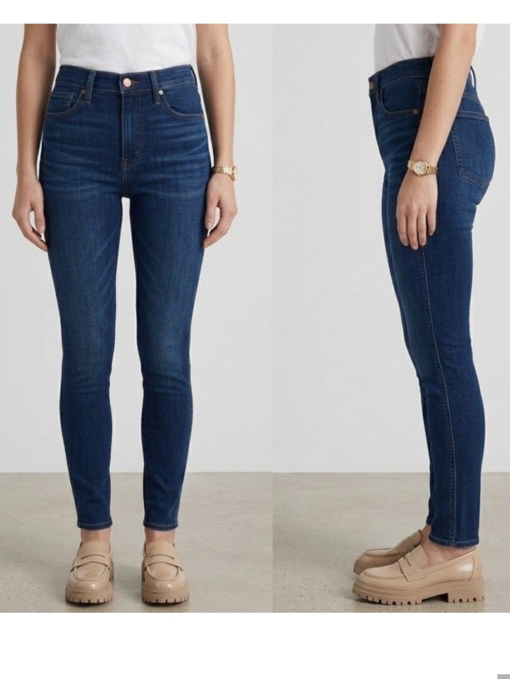 Madewell Women's 10" High-Rise Skinny Jeans Size 32